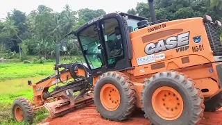 Watch The Incredible Working of The Largest & Most Powerful Motor Grader CASE VHP 845B in 2023!!