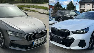 NEW Skoda SUPERB 2024 vs New BMW 5 Series 2024 - INTERIOR comparison