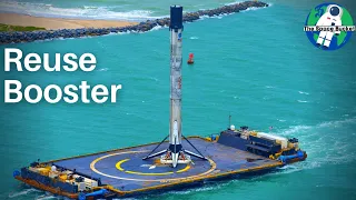 How SpaceX Refurbish A Used Booster