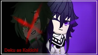 Deku as kokichi  | bnha react | Gachaclub