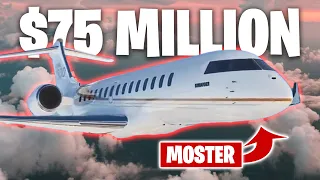 Inside Bombardier Global 7500 Private Jet | $75 Million In 2022