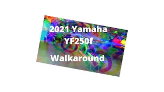 2021 Yamaha YZ250f Walkaround!