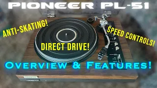 Thinking Of Buying A Pioneer PL-51? Let's Check It Out! [Direct Drive!!] #vintage #audio #fun