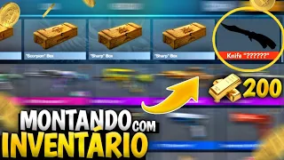 MONTANDO NOVO INVENTÁRIO COM 200 GOLD (FACA NOVA) - STANDOFF2