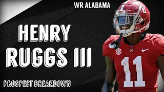 Henry Ruggs III Prospect Breakdown | Scouting Report