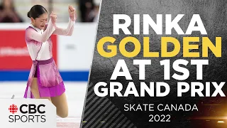 Rinka Watanabe wins gold, Starr Andrews stuns at Skate Canada ft. special guest Kaetlyn Osmond