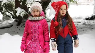 ემილი და რუსკა - თოვლის თეთრი ფანტელი (ოფიციალური კლიპი Emili TV-ზე)