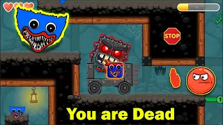 Red Ball 4 Deaths Huggy Wuggy 1