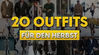 20 Outfits für den Herbst: Das Einmaleins des Layering | Stylingtipps für Männer