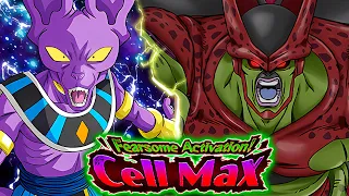 STRONG OPTION! EZA INT BEERUS VS CELL MAX BOSS EVENT (DBZ: DOKKAN BATTLE)