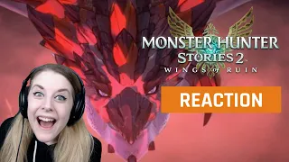 My reaction to the Monster Hunter Stories 2 Announcement Trailer | GAMEDAME REACTS