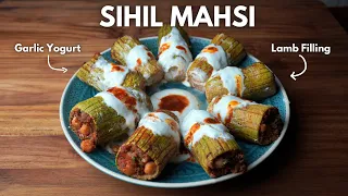 Turkish Stuffed Zucchinis with Spicy Lamb Filling, Sihil Mahsi