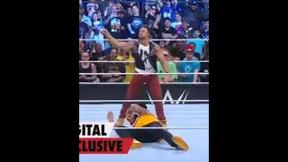 LA Knight elbow drop #shorts #short #wwe #clips