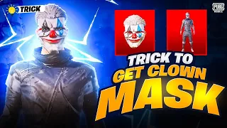 Clown Mask 100% Working Trick | Free Mythic Outfit | How Get Clown Mask In Pubgm