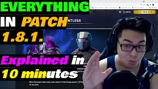 Dauntless - Everything in Patch 1.8.1 explained in 10 minutes! - Revenant ftw!