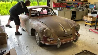 Porsche 356 T6 'B' Super90 engine.....First Start up and run.