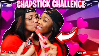 CHAPSTICK KISSING CHALLENGE|**IT GETS SPICY**🔥