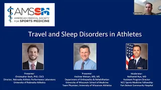 Travel and Sleep Disorders in Athletes | National Fellow Online Lecture Series