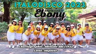 Italodisco 2023 | Line Dance Ebony | Choreo : Adelaine Ade ( INA)| Level : Improver | September 2023