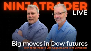 Dow Jones Index breaks 40,000 mark | NinjaTrader Live