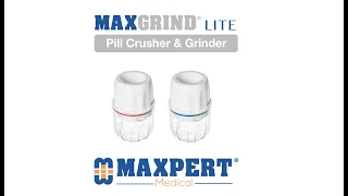 MAXGRIND Lite Pill Crusher and Grinder In Use