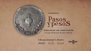 Conferencia: Pasos y pesos para hacer una Constitución. A cargo de Ricardo de León Tallavas.