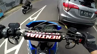 Test Ride Yamaha WR 155 Supermoto