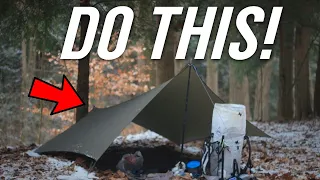 Why aren't you TARP camping?! | 5 Reasons to DITCH the net!
