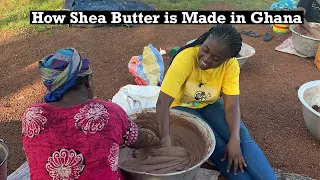 How Shea Butter is Made in Ghana 🇬🇭 The North Experience