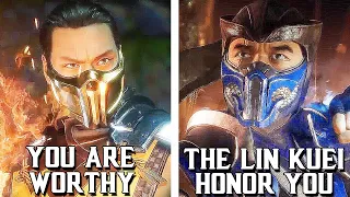 Scorpion & Sub-Zero Defending Each Other Intros! | Mortal Kombat 11 Ultimate