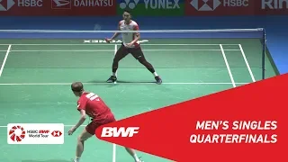 QF | MS | Jonatan CHRISTIE (INA) [6] vs. Anders ANTONSEN (DEN) | BWF 2019