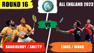 [R16] RANKIREDDY / SHETTY (IND) [6] vs LIANG / WANG (CHN) | All England 2023