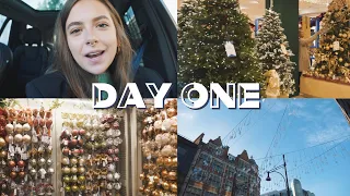 VLOGMAS 2021 DAY 1: Christmas Shopping, Baby Sleep + Lit Chat