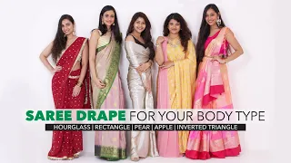 Saree Drape For Every Body Type