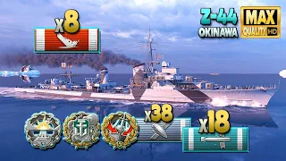 Destroyer Z-44: A one man show - World of Warships