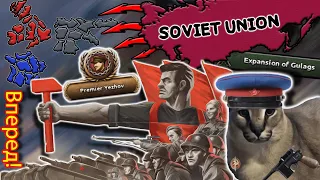 Yezhov Puts Everyone in Gulag and Achieves World Revolution with Soviet Union! | Führerredux: Hoi4 |