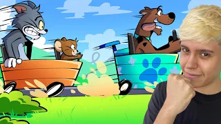 CRIEI O CARRO DO TOM E JERRY PRA UMA CORRIDA!!