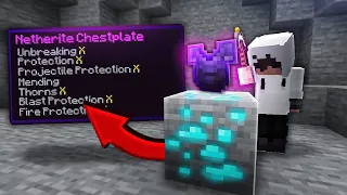 Minecraft, But Ores Drop Super OP Items...