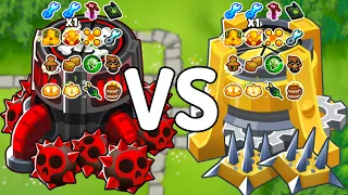 God Boosted Super Mines VS. God Boosted Perma Spikes