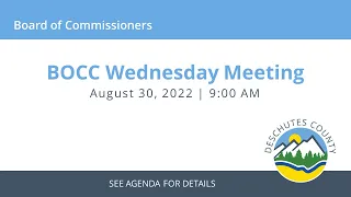 08/30/2023 - Board of County Commissioners - Wednesday Meeting