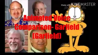 Animated Voice Comparison - Garfield (Garfield) (UPDATED)