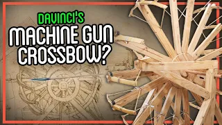 I Built DaVinci's 16 Crossbow Wheel of Death