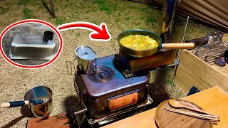 Homemade Stove for Camp - New Cooking Space Add-On