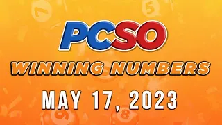 P29M Jackpot Grand Lotto 6/55, 2D, 3D, 4D, and Megalotto 6/45 | May 17, 2023