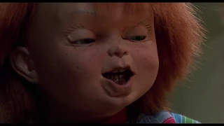 Child's Play Chucky "You stupid bitch! You filthy slut! I`II teach you to fuck with me!"