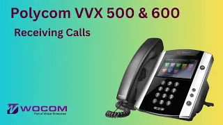 Answering a call  -   Polycom VVX 500 & 600