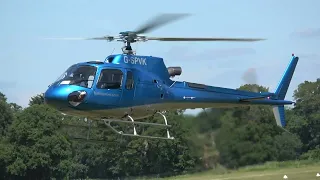 G-SPVK AS350 LANDING