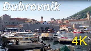 Dubrovnik Croatia 🇭🇷 4K Old Town Walking Tour - with Captions