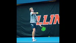 ILLINI MTEN | Alex Brown on Reaching the JSM Challenger Semis