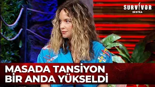 Hanzade ve İhsan Tarkan Arasında Asena Tartışması  | Survivor Ekstra